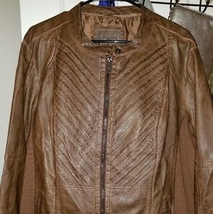 Leather jacket